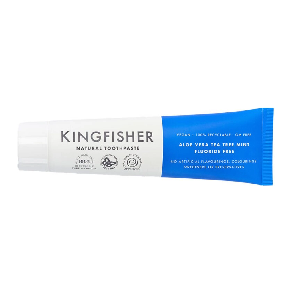 Kingfisher Aloe Vera Tea Tree & Mint - Tandkräm utan fluor