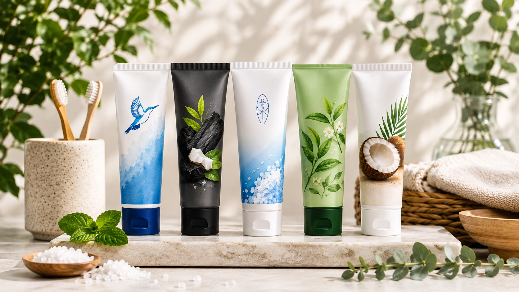 5 tandkrämer utan fluor – vi jämför olika alternativ