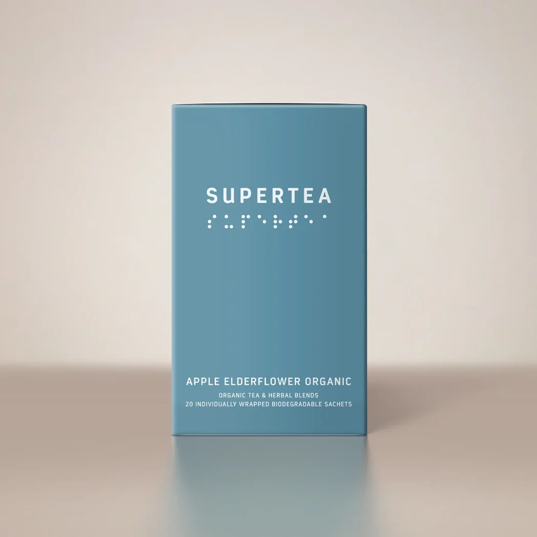 Apple Elderflower Organic Te - Supertea - 20 påsar