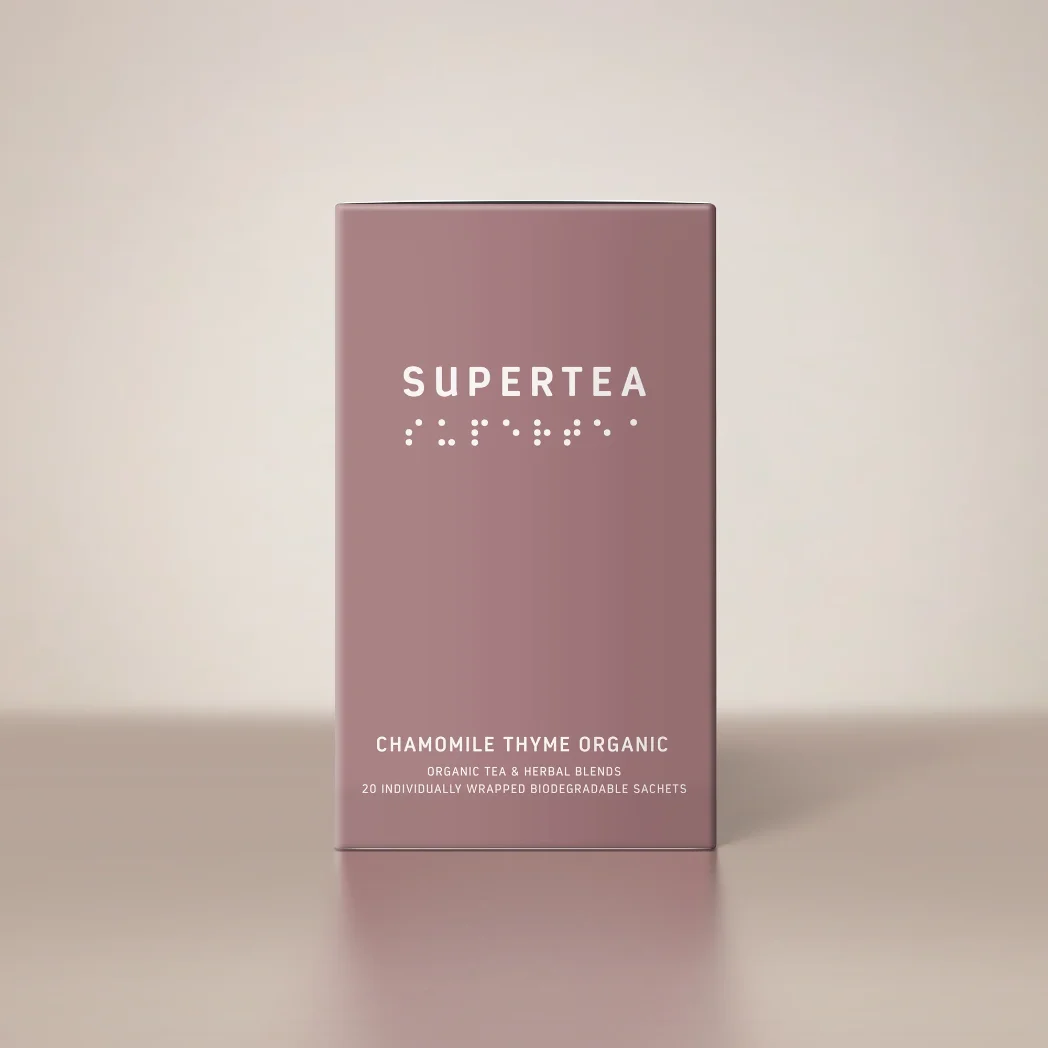 Chamomile Thyme Organic Te - Supertea - 20 påsar