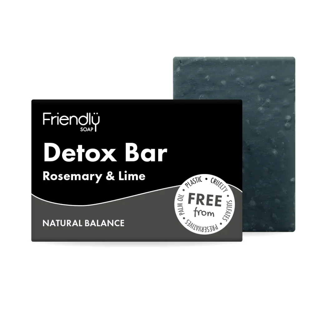 Detoxtvål Rosmarin & Lime - Friendly Soap - 95g 