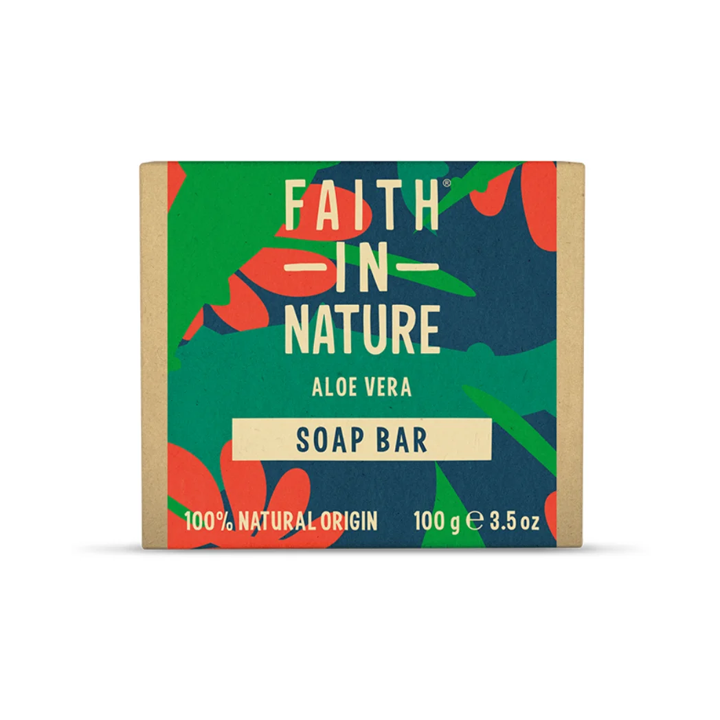 Faith in Nature - Aloe Vera Tvål - 100g 
