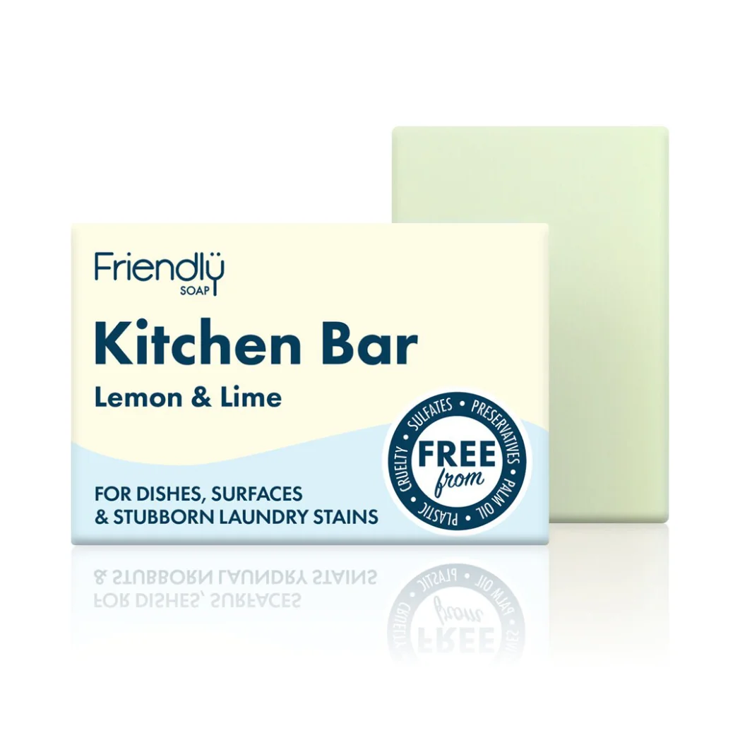Friendly Soap Kökstvål - Lemon & Lime - 95g 