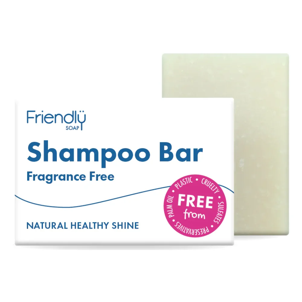 Friendly Soap - Oparfymerad schampotvål med arganolja - 95g 