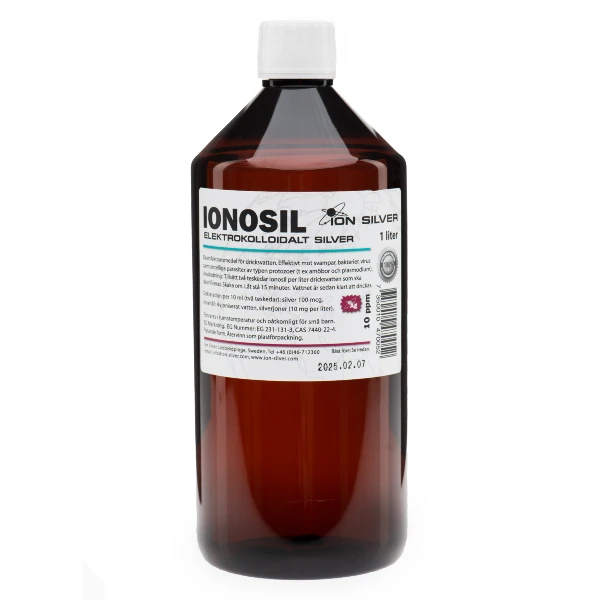 IONISIL Kolloidalt silver - 10 ppm