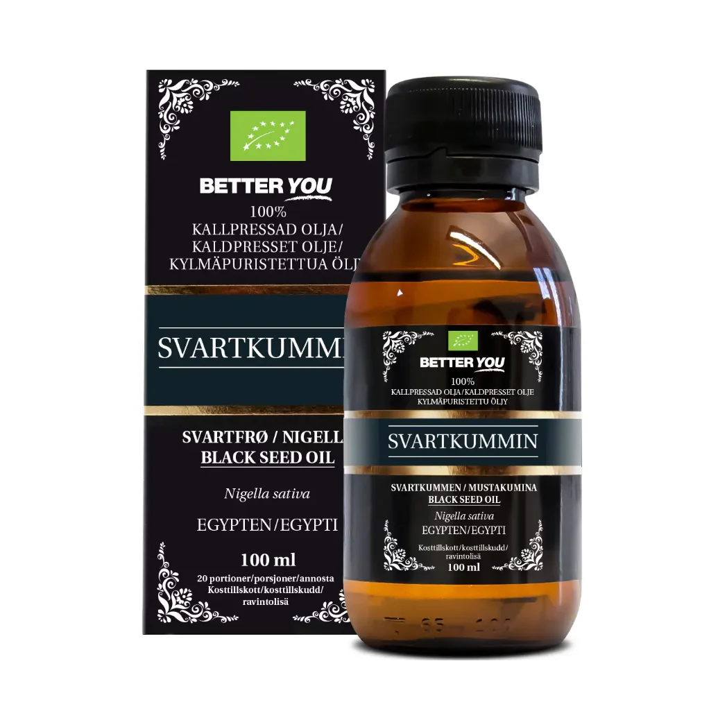 Kallpressad Svartkumminolja - Better You