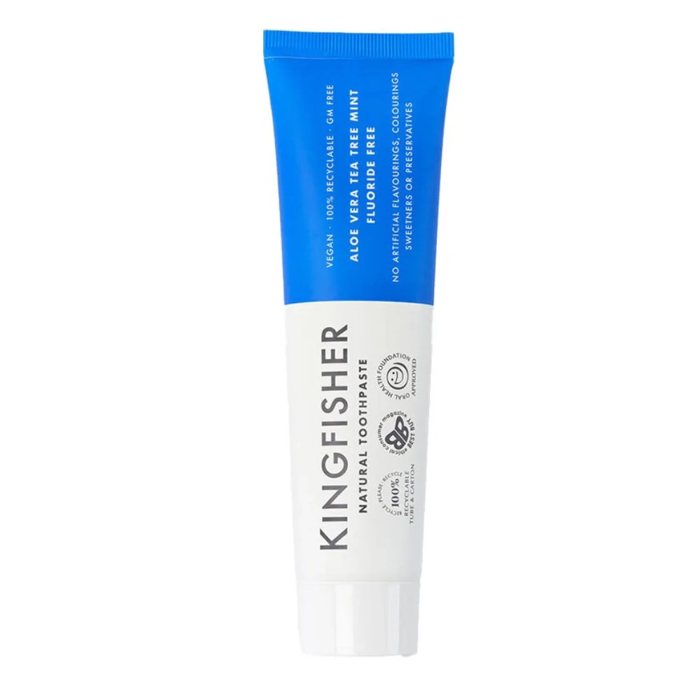 Kingfisher Aloe Vera Tea Tree & Mint - Tandkräm utan fluor