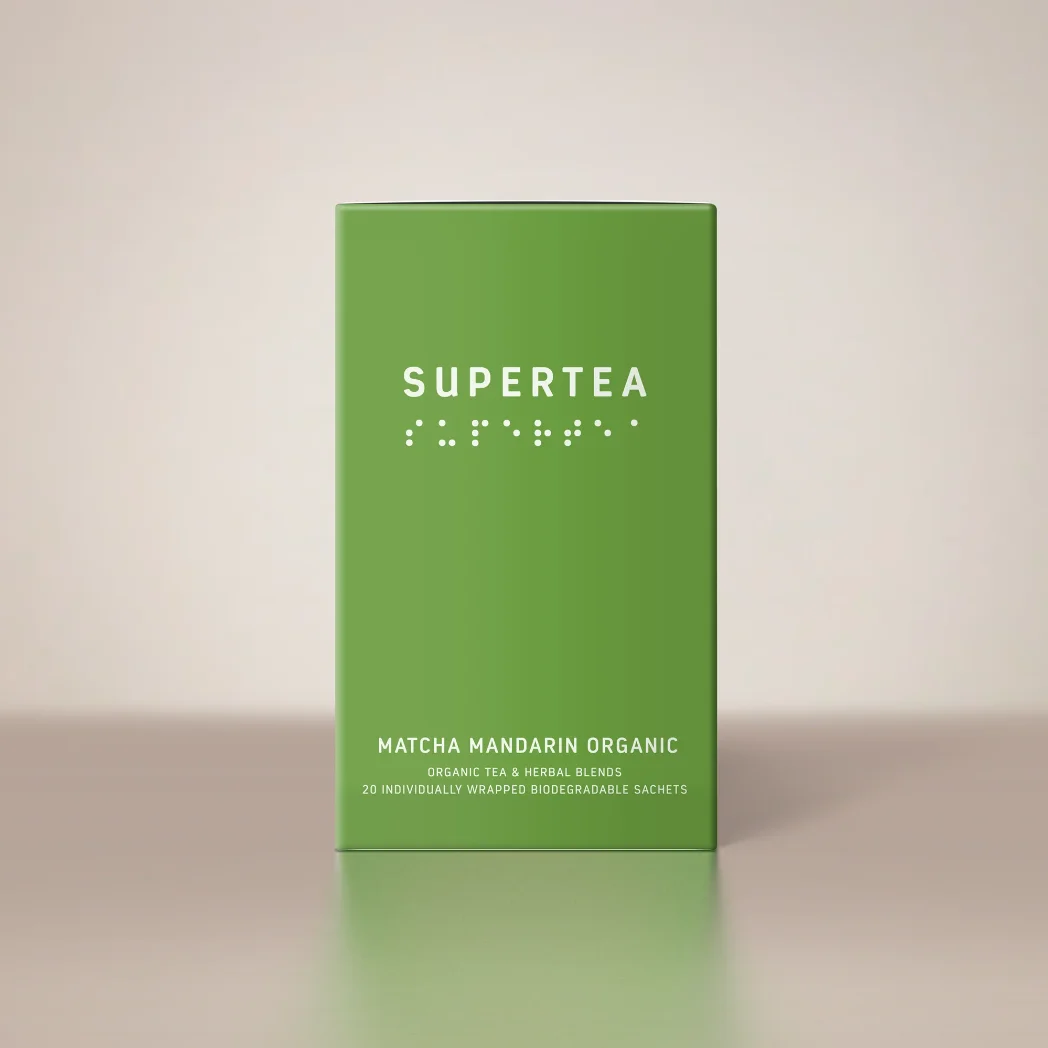 Matcha Mandarin Organic Te - Supertea - 20 påsar