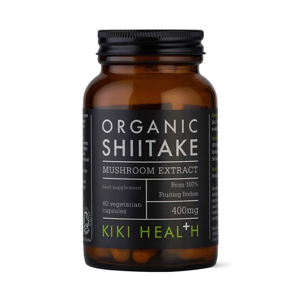 Shiitake svampextrakt - KIKI Health - 60 kapslar