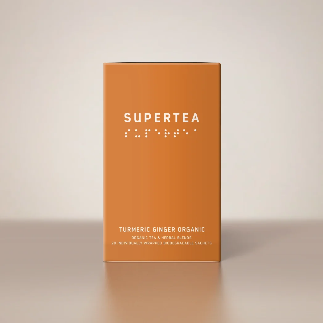 Turmeric Ginger Organic Te - Supertea - 20 påsar