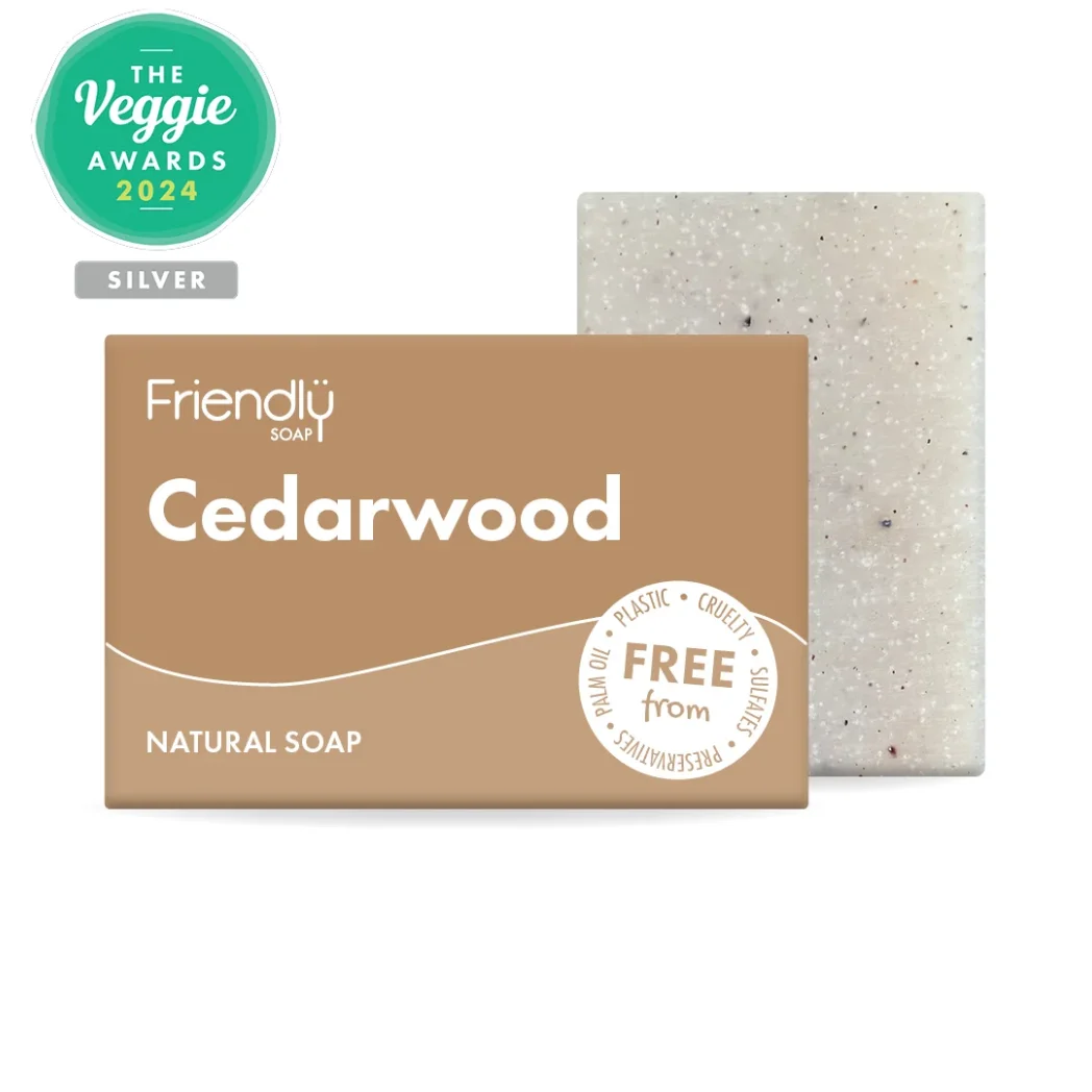 Tvål med cederträ - Friendly Soap - 95g