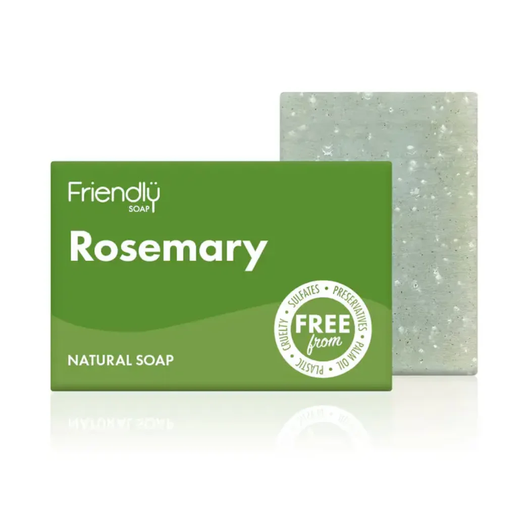 Tvål med rosmarin - Friendly Soap - 95g 