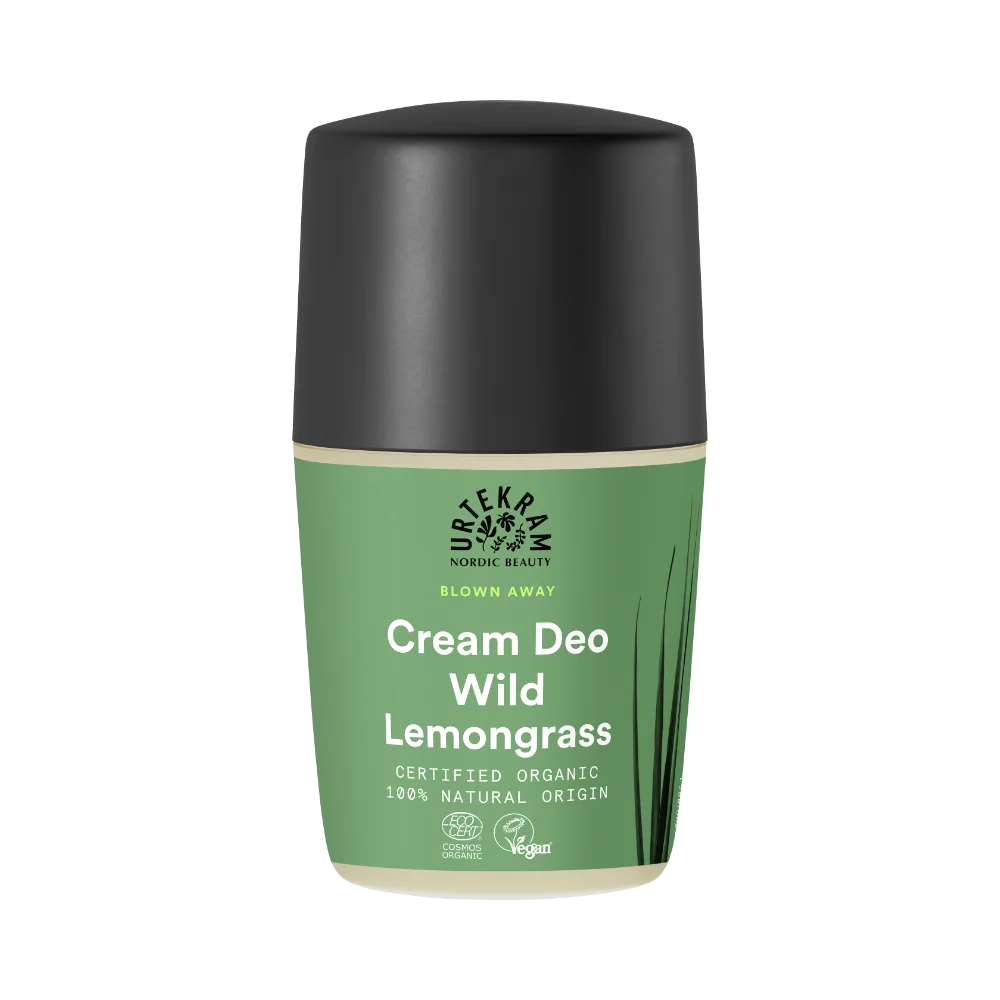 Urtekram Lemongrass Cream Deodorant  - utan aluminium - 50ml