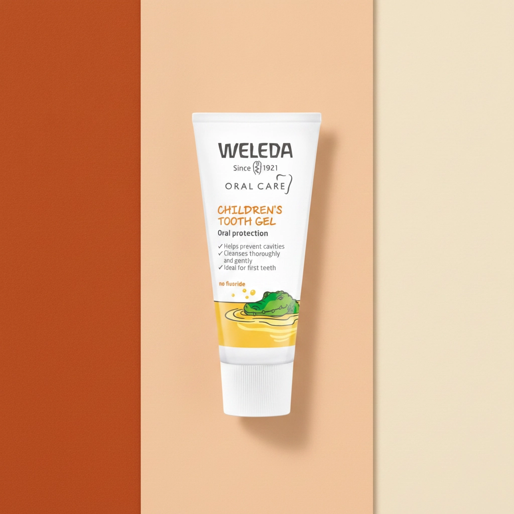 Weleda tandkräm utan fluor för barn - Mild smak och anpassad för mjölktänder - 50ml