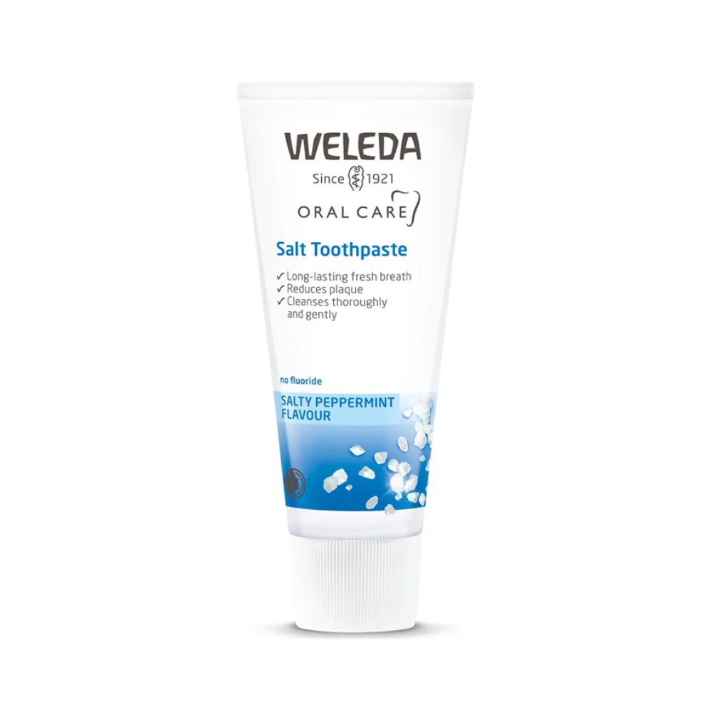 Weleda Salt Toothpaste – tandkräm utan fluor salt och pepparmint